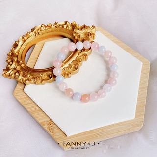 Tanny&j | vòng tay đá đa sắc 8mm