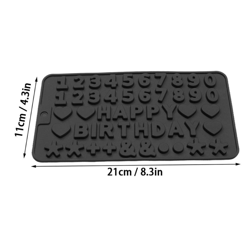 Khuôn Làm Bánh Quy / Sô Cô La Hình Chữ Cái Tiếng Anh DIY