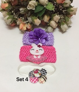 Combo 3 băng đô handmade dành cho bé iu