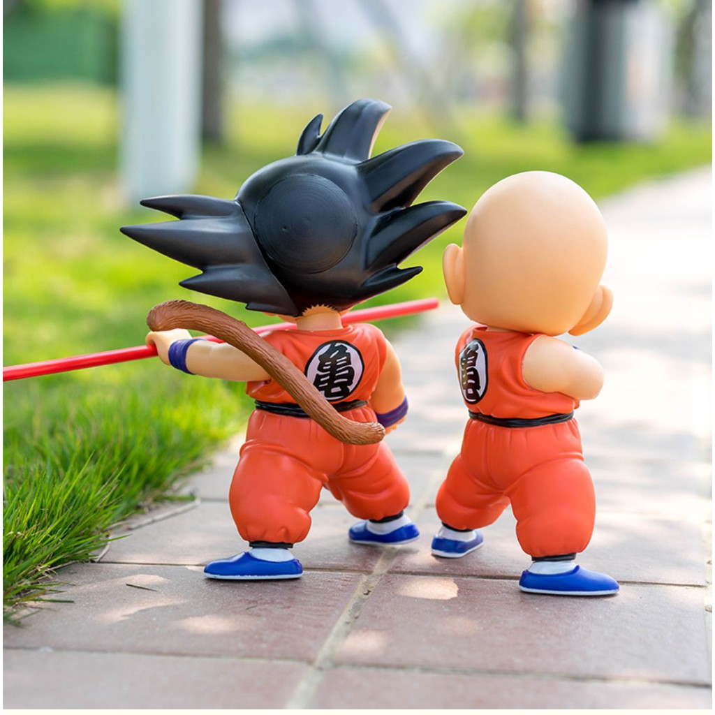 Mô hình Goku kid, Krilin kid lúc nhỏ cao 20cm - Dragon ball