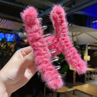 kẹp tóc càng cua lông