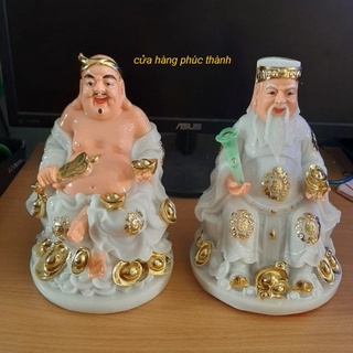 Thần tài ông địa tròn trắng