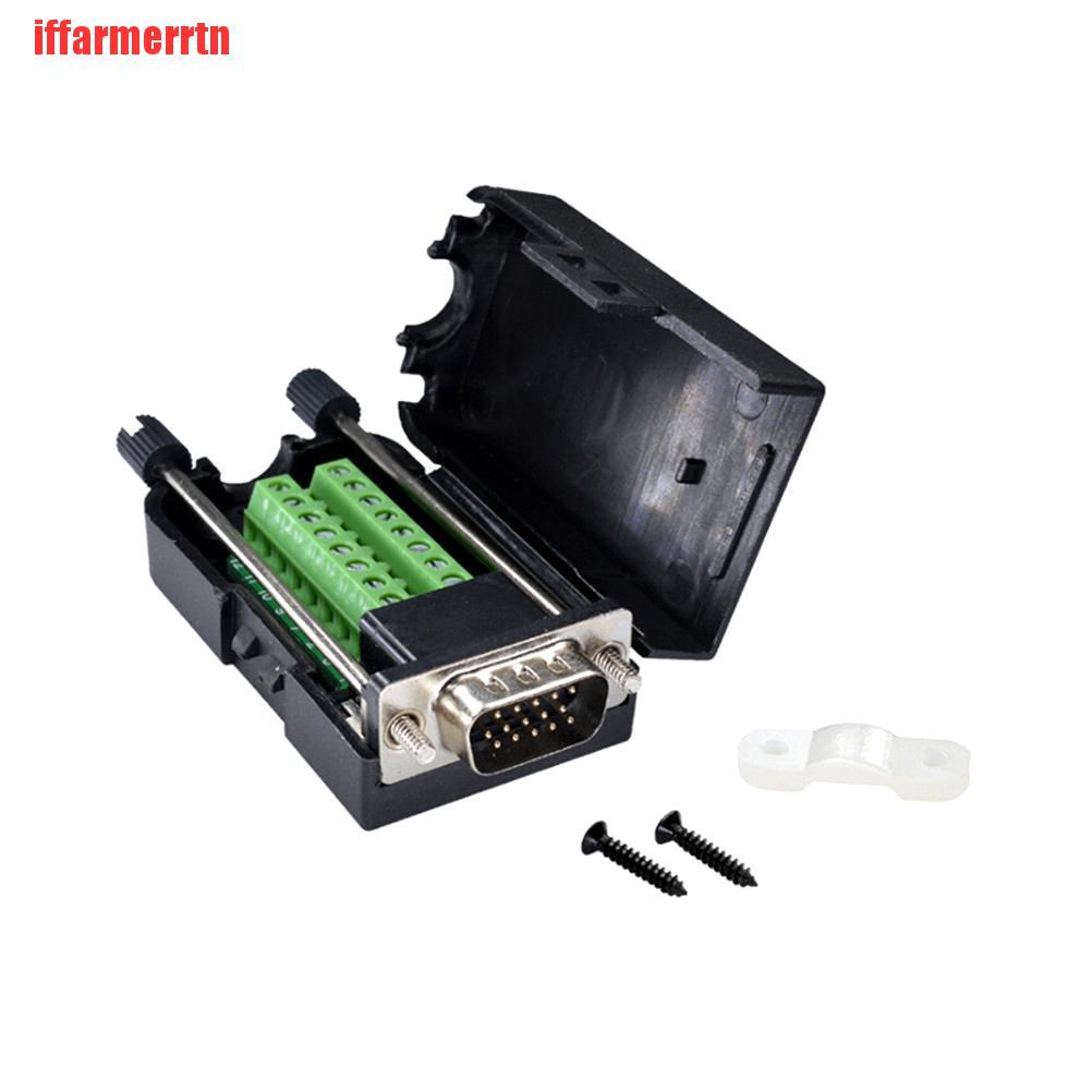 Đầu Kết Nối Db15 Vga 3 Hàng 15 Pin