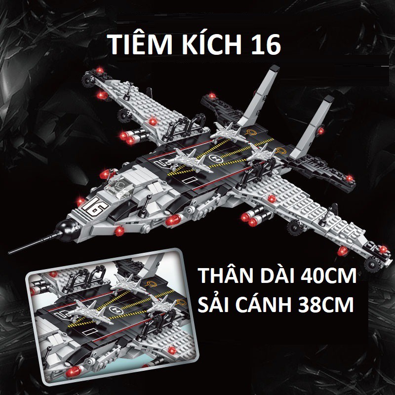 [728 CHI TIẾT] Bộ Lego lắp ráp xếp hình BIỆT ĐỘI TÀU SÂN BAY, TÀU BAY, ROBOT giúp bé kích thích SÁNG TẠO