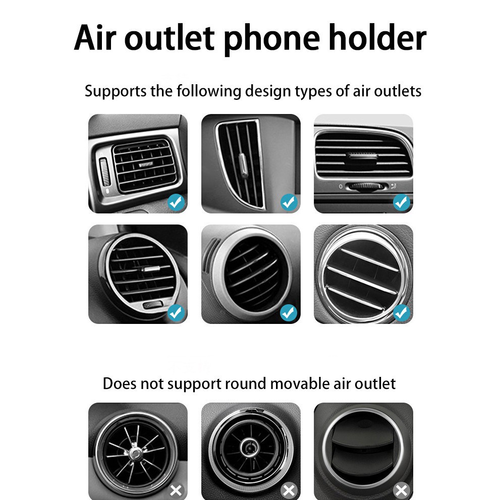 Giá Đỡ Điện Thoại Trên Xe Hơi Xoay 360 Độ Tiện Dụng° Giá Đỡ Kim Loại Chuyên Dụng Cho Xe Hơi