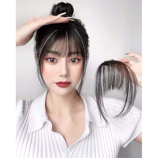 tóc mái thưa tóc thật ♻️