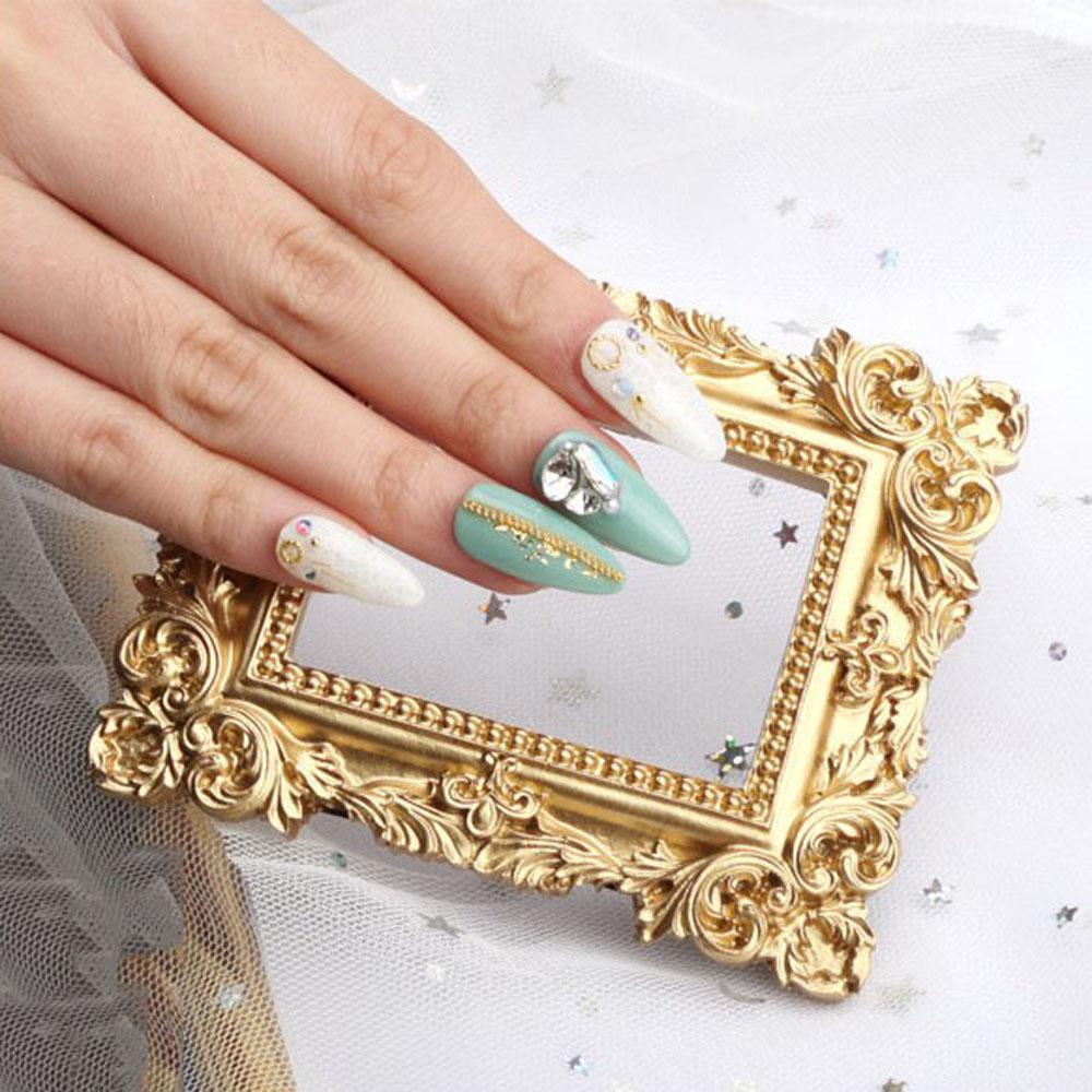 Khung Ảnh Bằng Nhựa Resin Tinh Tế Trưng Bày Móng Tay Cho Nữ