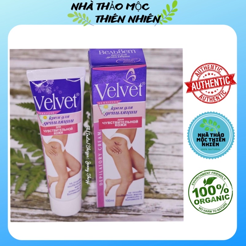 Kem tẩy lông velvet Sensitive của Nga 100ml