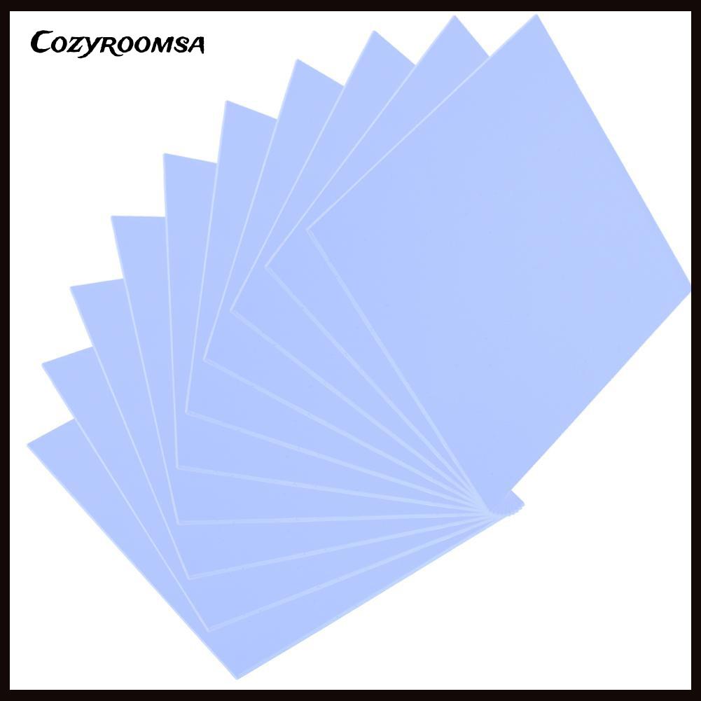 Miếng đệm thoát nhiệt silicone cho CPU máy tính kích thước 100x100mm