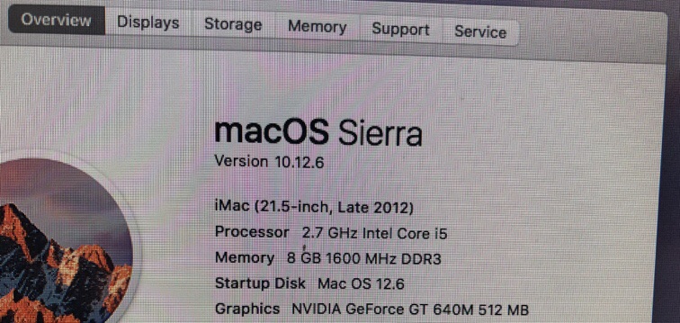 Bán máy tính all in one APPLE IMAC 21.5” MD093 i5 ram 8GB ổ 1TB vga rời | BigBuy360 - bigbuy360.vn