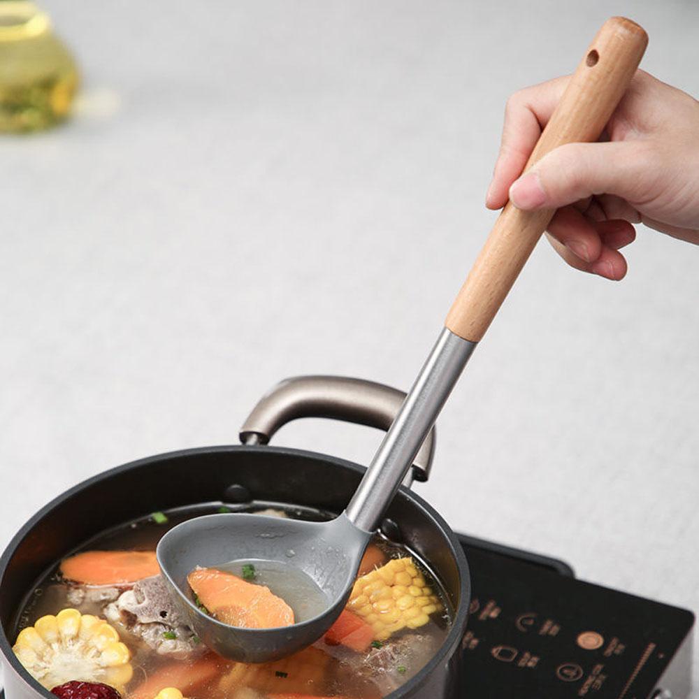Muỗng Nấu Ăn Không Dính Chịu Nhiệt Tiện Dụng Cho Nhà Bếp