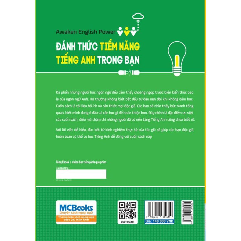 Sách Đánh Thức Tiềm Năng Tiếng Anh Trong Bạn Awaken English Power