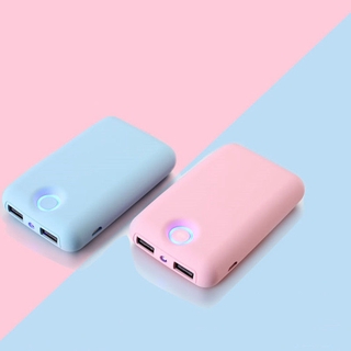 Sạc dự phòng dung tích lớn 8000Ma thiết kế nhỏ và đáng yêu cho điện thoại Apple / Oppo / Vivo