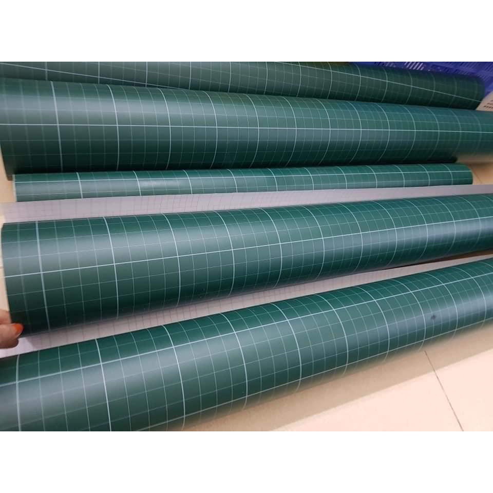Đề can Bảng xanh kẻ ô ly