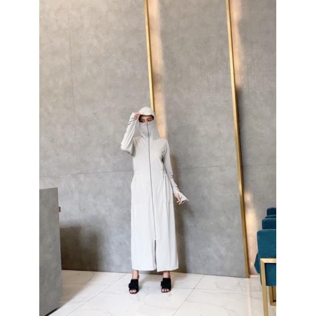 Áo choàng chống nắng toàn thân(loại đắt hàng cao cấp form thoải mái và chất dày dặn)