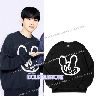 (Quà tặng kèm card BTS) áo nỉ chuột của Suga BTS