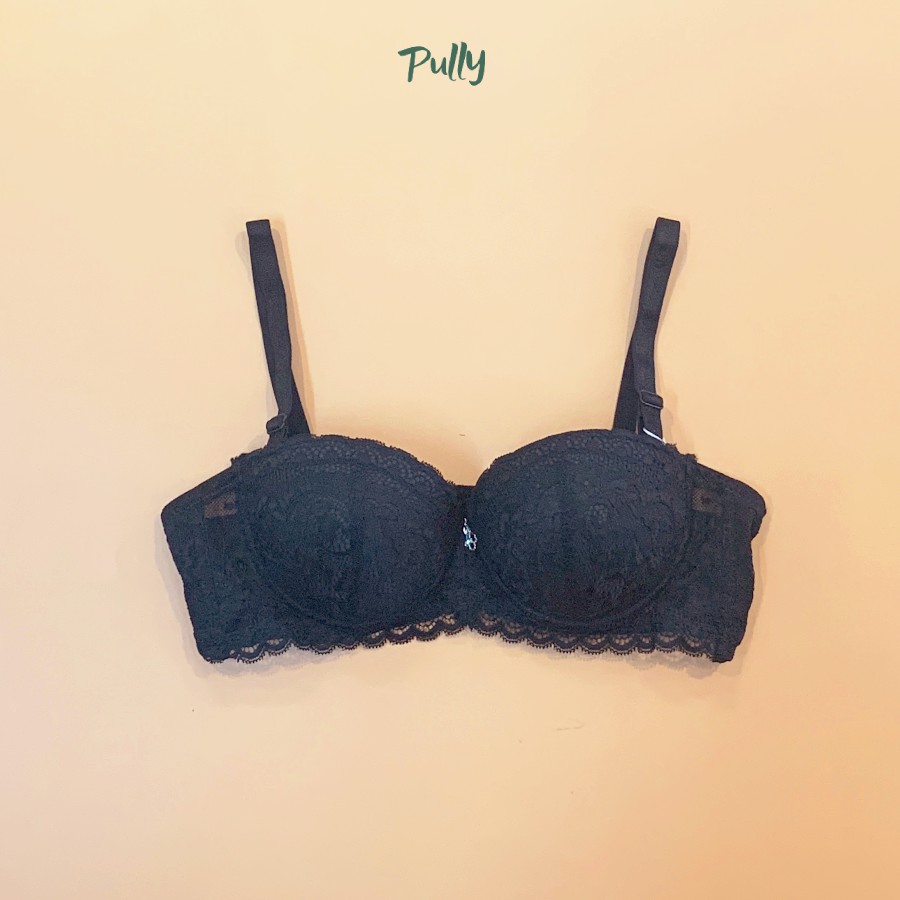 Áo lót ren nữ, áo ngực ren nữ có gọng đệm mỏng quả ngang cúp B 34/36/38 cao cấp - PULLY SHOP | BigBuy360 - bigbuy360.vn