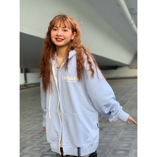 Áo Hoodie Zip Insane® Basic ver 1.0 - Baby Blue