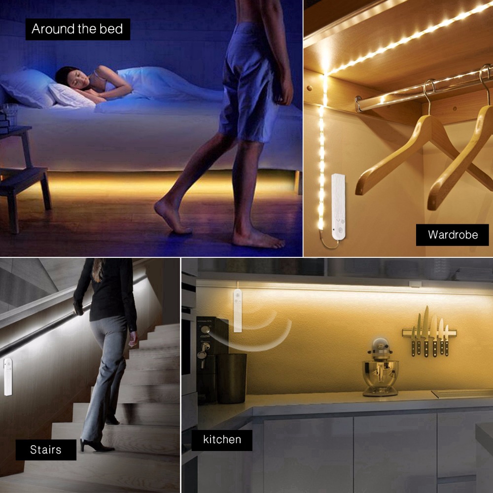 Đèn Led Cảm Biến Chuyển Động Không Dây Tiện Lợi