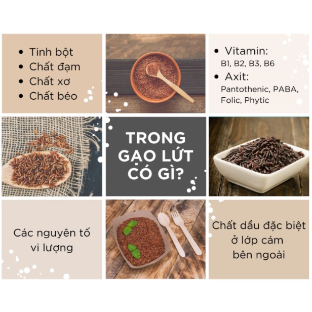 Gạo lứt sấy rong biển thơm ngon ăn liền vị mặn cho người giảm cân, ăn kiêng  ăn chay bệnh tiểu đường - 500gr