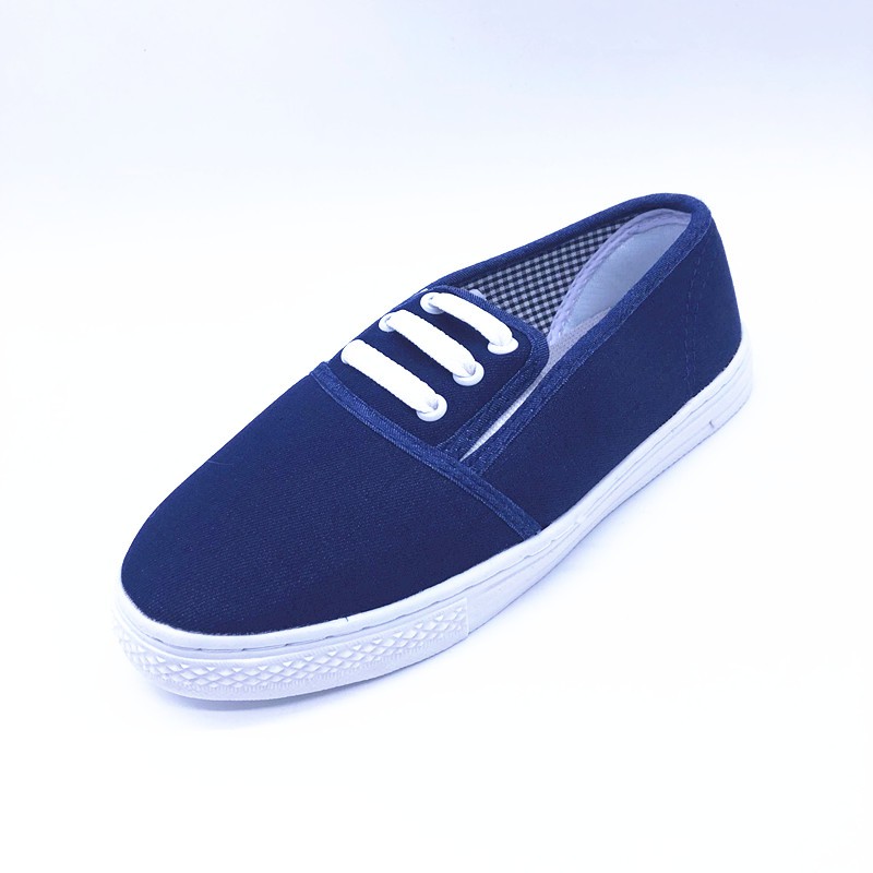 Giày slip on 3 dây xanh Jean đậm Koin VV61 | BigBuy360 - bigbuy360.vn