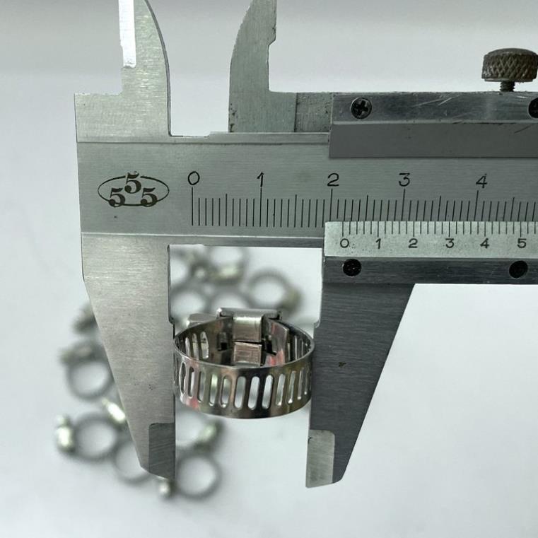 Đai siết quai nhê inox - đai xiết cổ dê inox độ xiết từ 10-16mm