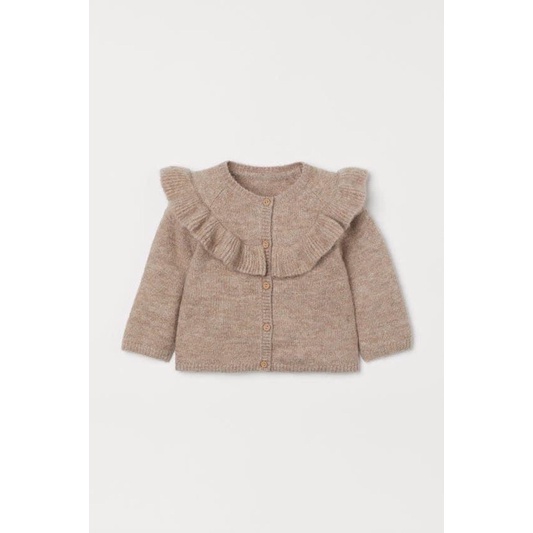 Len cardigan 2 màu cực xinh, hàng dư xịn hm.