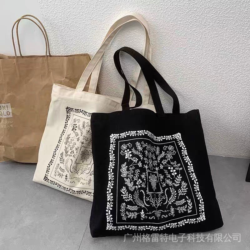 Túi Xách Canvas Cỡ Lớn Thời Trang Cho Nữ