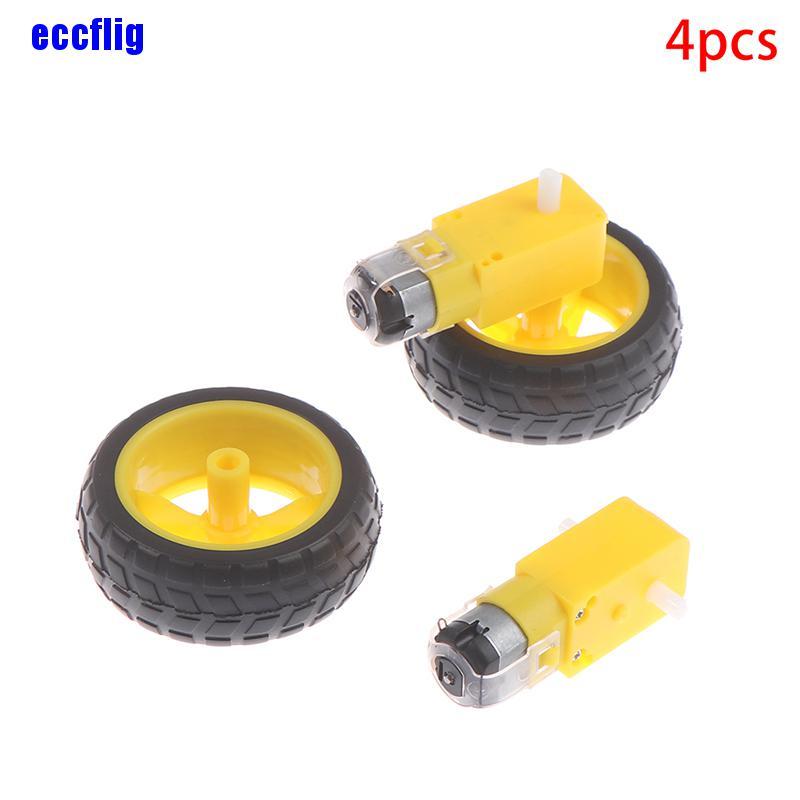 Động Cơ 2 Xtt + 2 Bánh Răng Cho Robot Thông Minh Arduino