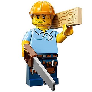 [CÓ SẴN - LIKENEW] LEGO - Nhân vật Lego Carpenter số 9 - Minifigures Series 13 (71008) REAL