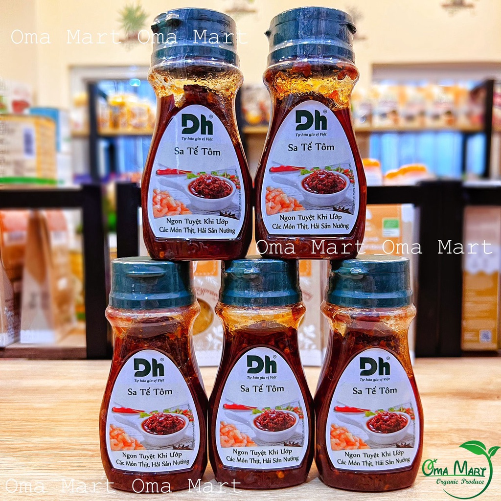 Sa tế tôm Dh Foods gia vị ướp các món nướng, chiên, xào...100g