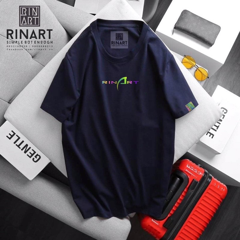 Áo thun unisex cotton phản quang 7 màu Rinart