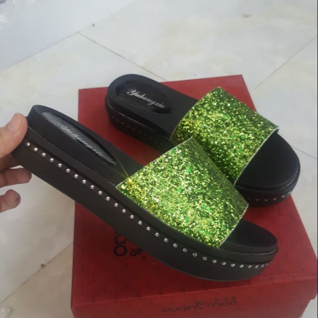Dép lê nữ đế bánh mì 5cm