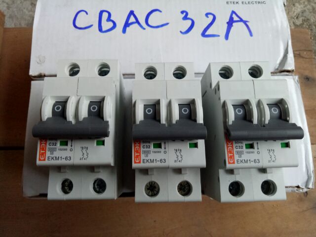 CB AC 32A, 40A và 63A hãng ETEK