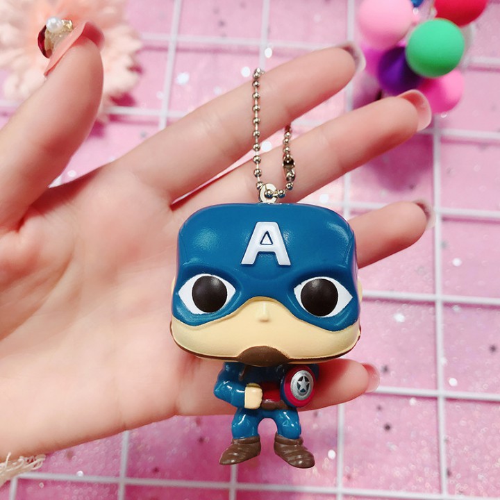 Móc Khóa Avengers ChiBi , Mô Hình Avenger Toy ( Avenger Chibi )