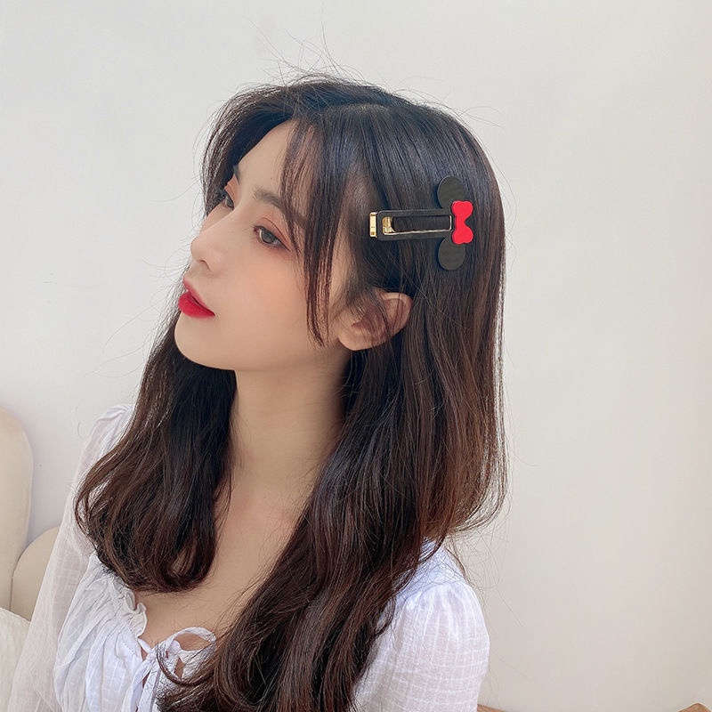 Kẹp Tóc Họa Tiết Hoạt Hình Phong Cách Hàn Quốc Xinh Xắn Cho Bé Gái