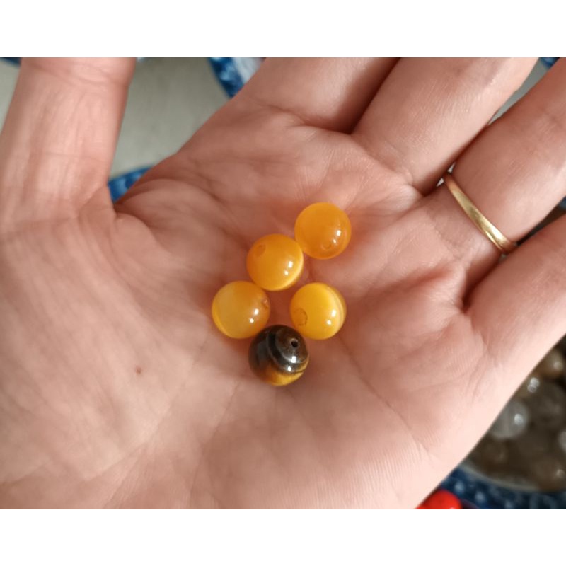 Viên đá thanh tẩy bài, làm handmade, xỏ DIY, trang trí bể cá, sưu tầm