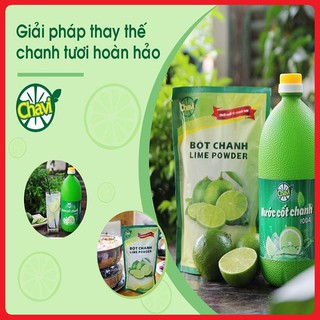 [Combo] - [CHÍNH HÃNG] - Nước Cốt Chanh 1 Lít + Bột Chanh Gia Vị 400gr