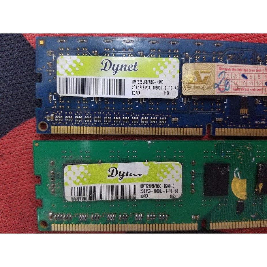 Ram Dynet DDR3 2GB bus 1333 PC3-10600 MHz