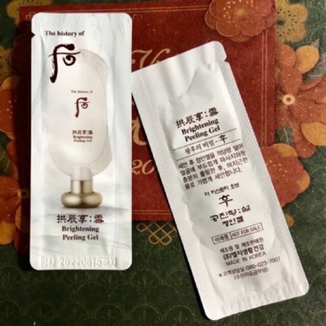 Combo 10 gói tẩy tế bào chết whoo | BigBuy360 - bigbuy360.vn