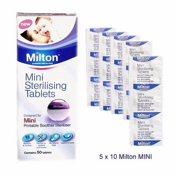 10 viên khử trùng Milton ( 1 vỉ )