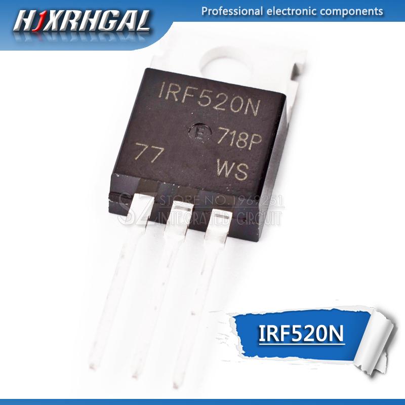Set 10 Linh Kiện Điện Tử Irf520 Irf520N To-220 Irf520Npbf To220