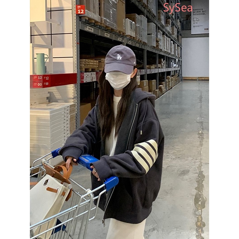 Áo Khoác Cardigan Form Rộng Phong Cách Hàn Quốc Cho Nữ