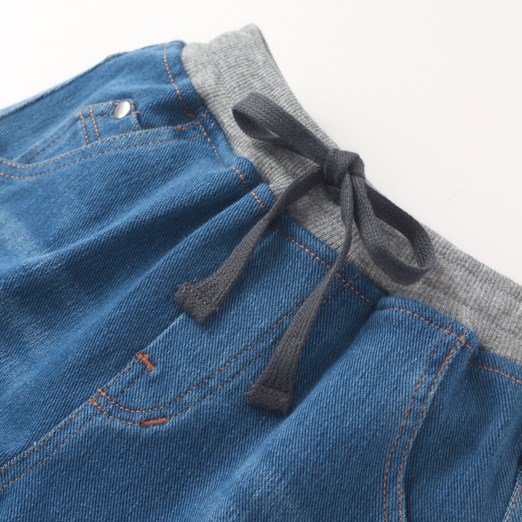 Quần short jeans cho bé gái BAA BABY lưng thun từ 1 – 7 tuổi – GT-QU18N – Baababy >>> top1shop >>> shopee.vn