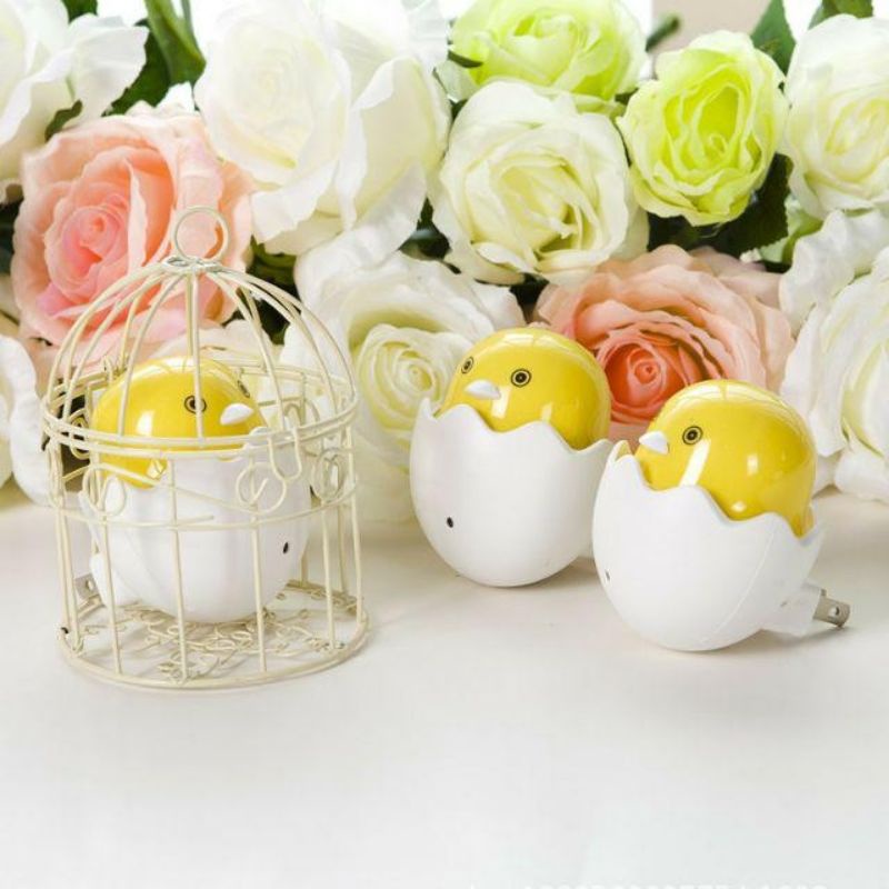 Đèn ngủ mini nhiều kiểu dáng xinh xắn trang trí phòng ngủ, decor nhà cửa