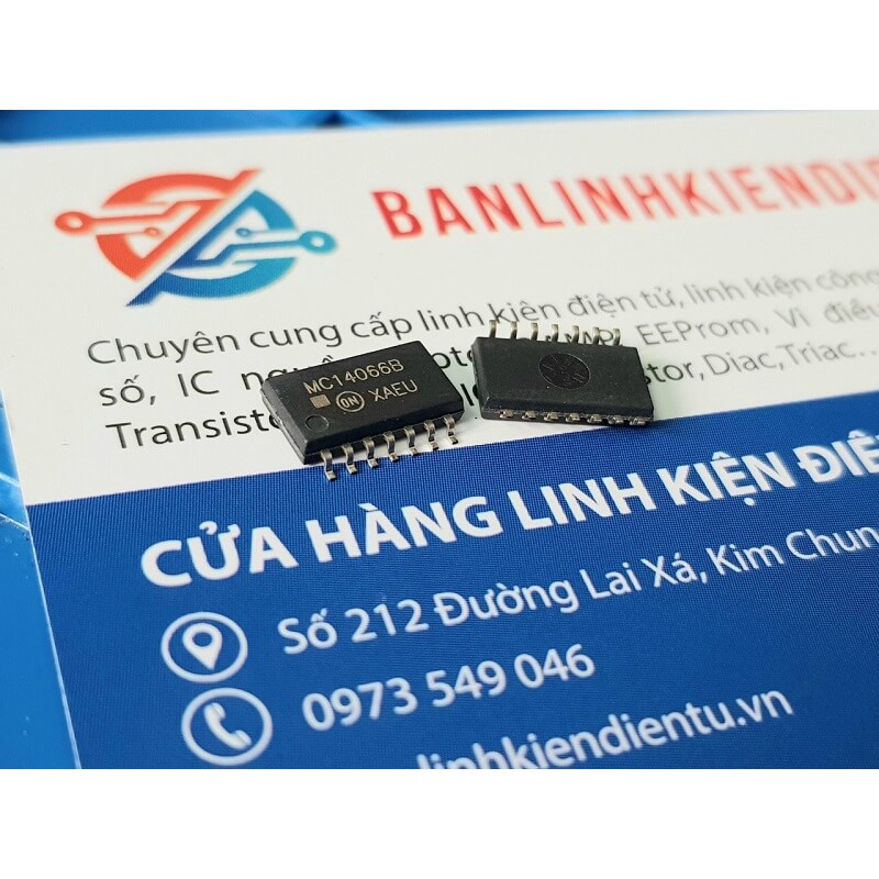 Combo 5 con MC14066B, MC14066BFEL SOP14 5.2MM ic chức năng