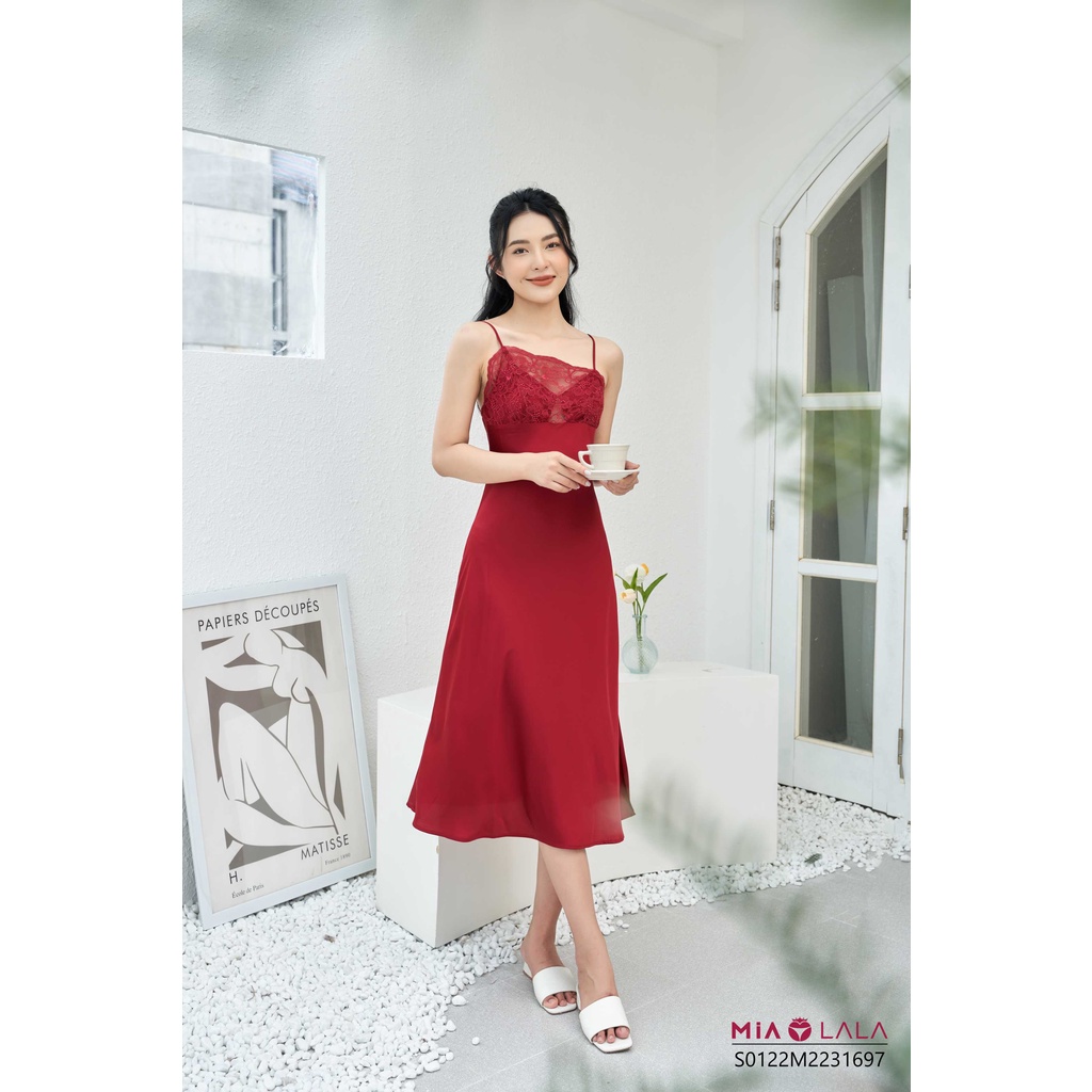 Váy ngủ 2 dây lụa cao cấp MIALALA 1697 S0122M2231697