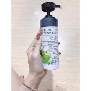 Kem chống nắng, dưỡng trắng da make up bb body lotion suncreen 160gr chính hãng thái lan