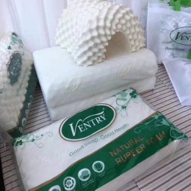 GỐI CAO SU NON THÁI LAN VENTRY