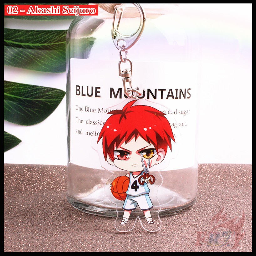 ❀  Kuroko no Basket Móc khóa ❀ 1Pc Anime Character Acrylic Double-Sided Printed Keyrings Pendant Gifts